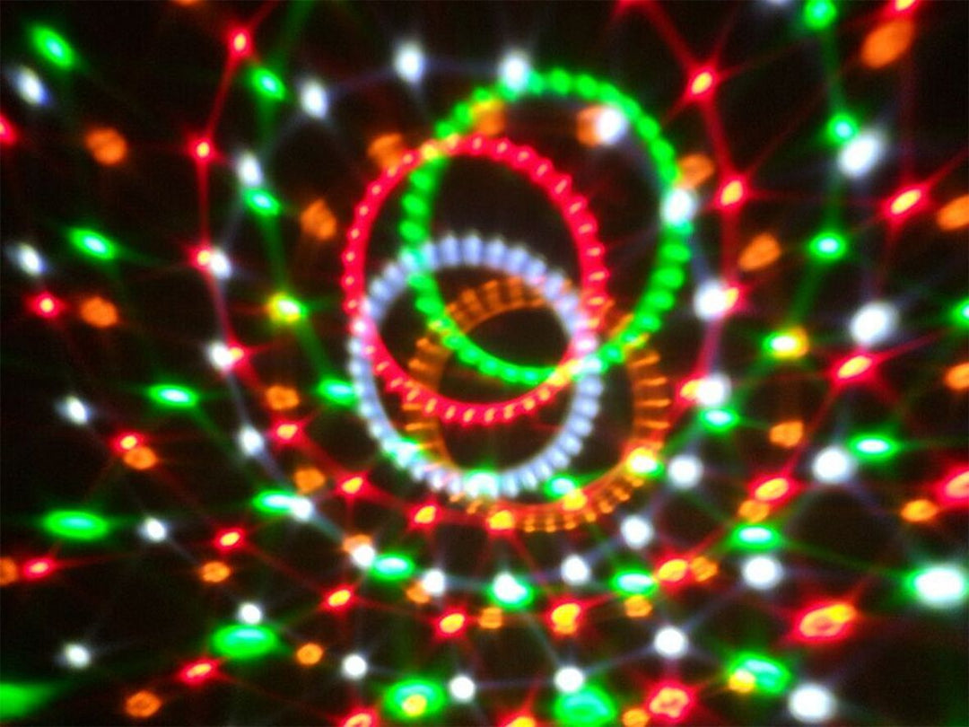 Ibiza Astro-Bat RGBA LED lumière disco