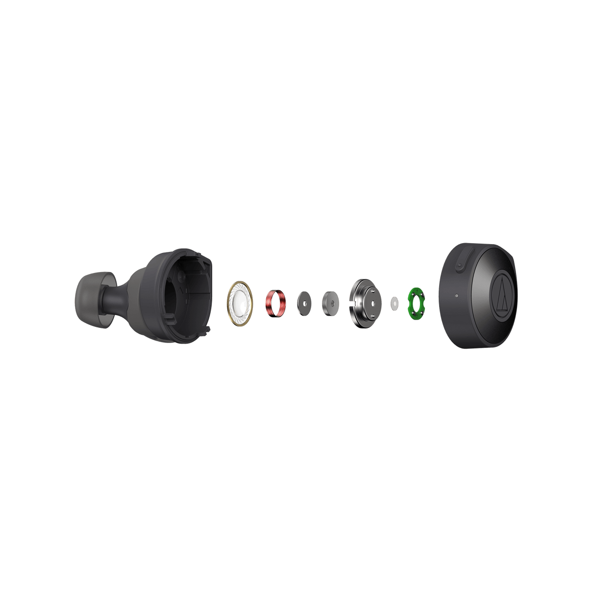 Audio-Technica ATH-CKS5TWBK Wireless in-ear headphones, Black