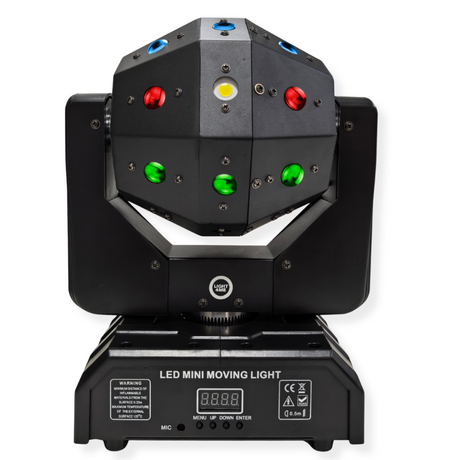 Light4Me ATLAS multieffet LED Moving 4-en-1
