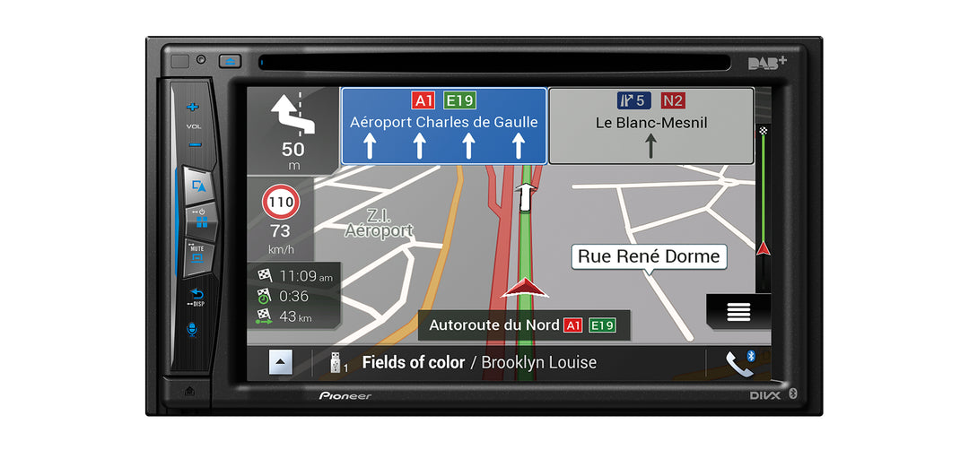 Pioneer AVIC-Z730DAB Navigation GPS, CarPlay sans fil et Bluetooth