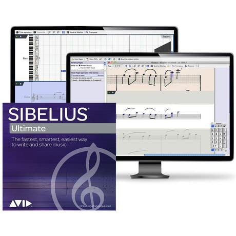 Sibelius Ultim Licence perpétuelle avec PScore AScore
