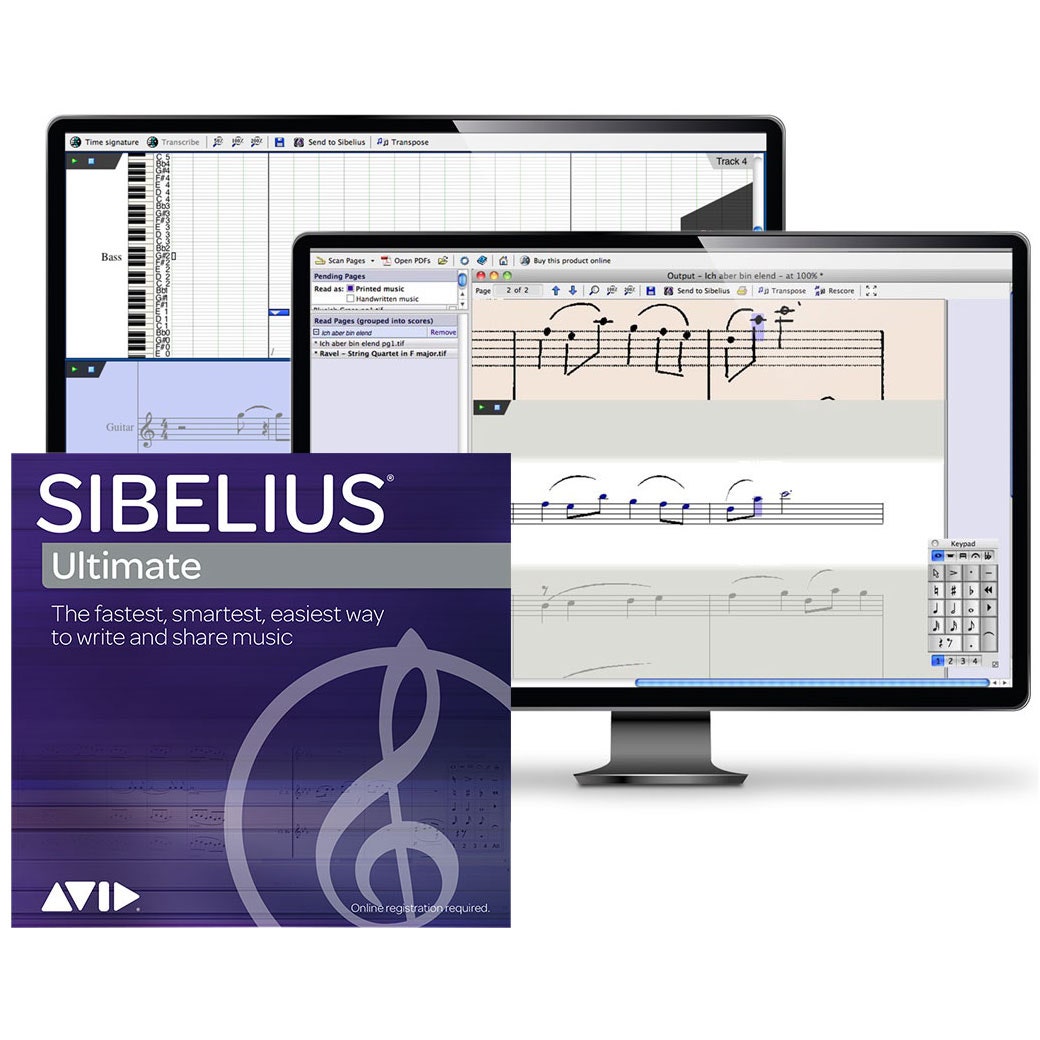 Sibelius Ultim Licence perpétuelle avec PScore AScore