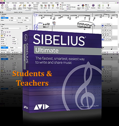 Sibelius Ultim Perpetual EDU Étudiant/Enseignant avec PS