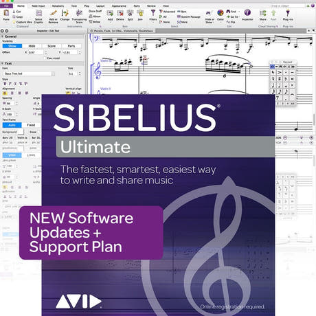 Sibelius Ultim EDU Subscript Étudiant/Enseignant NOUVEAU