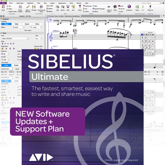 Sibelius Ultim EDU Subscript Étudiant/Enseignant NOUVEAU