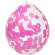 Balloons with pink Confetti (30 cm - 4 pcs)