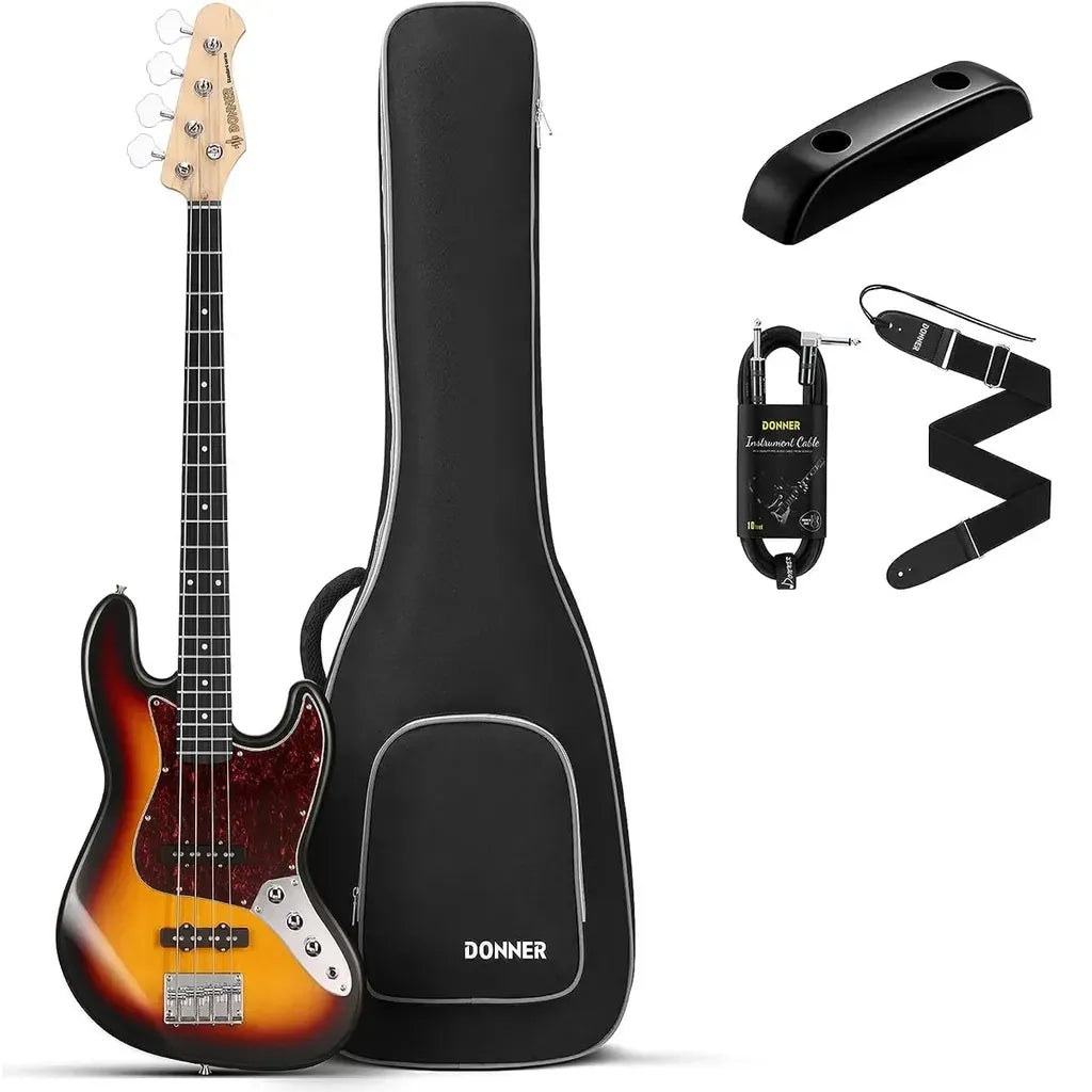 Donner DJB-510D Pack Basse Électrique Sunburst
