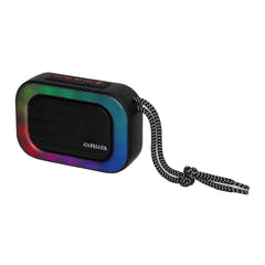 AIWA SPB-160 – Enceinte Bluetooth portable avec éclairage RGB, noire