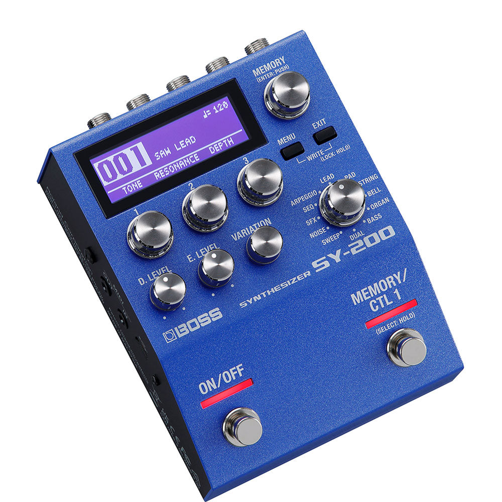 Boss SY-200 Pédale Synthétiseur pour Guitare