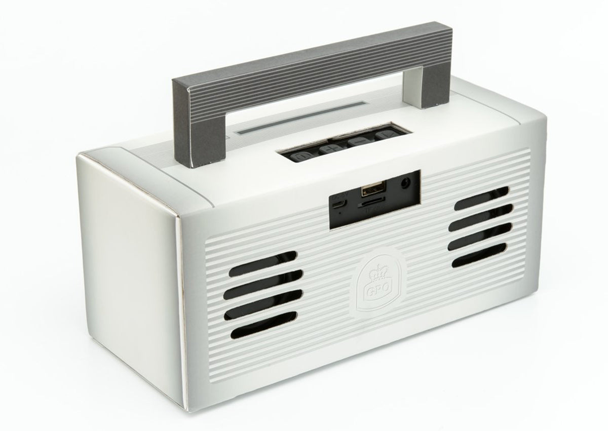 BRONX Bluetooth speaker, silver