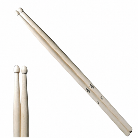 V-Tone DS-7A baguettes de batterie en érable – naturelles, légères (2 pièces)