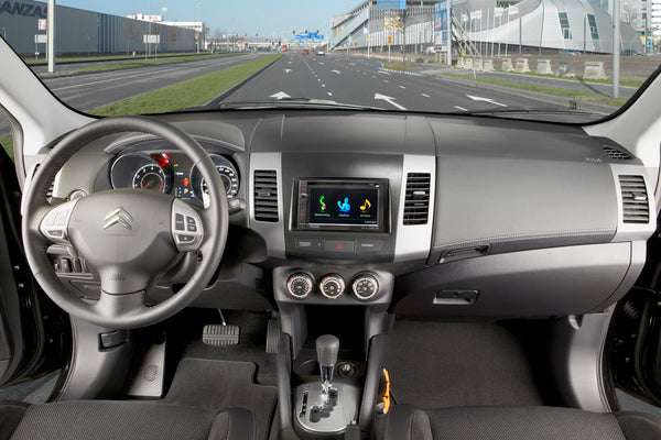 CT23PE06 Cadre 2-DIN pour Peugeot, Citroen et Mitsubishi