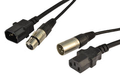 IEC & XLR câble combiné (SON, 3m)