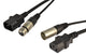 IEC & XLR combi cable (5m)