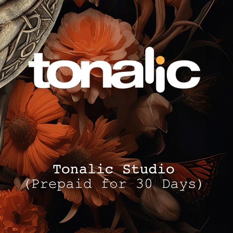Tonalic studio, prépayé pour 30 jours