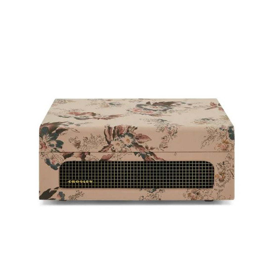 Crosley Voyager Platine Bluetooth bidirectionnel (Floral)