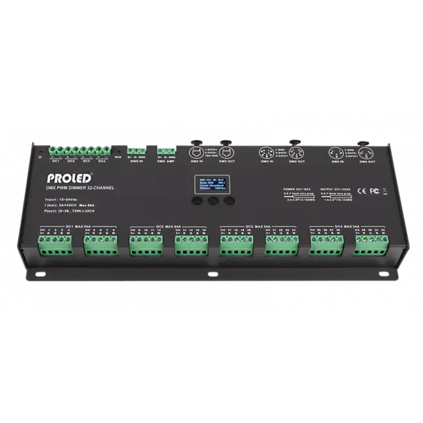 Proled dmx pwm swimmer 32x3a, 12-24v ca