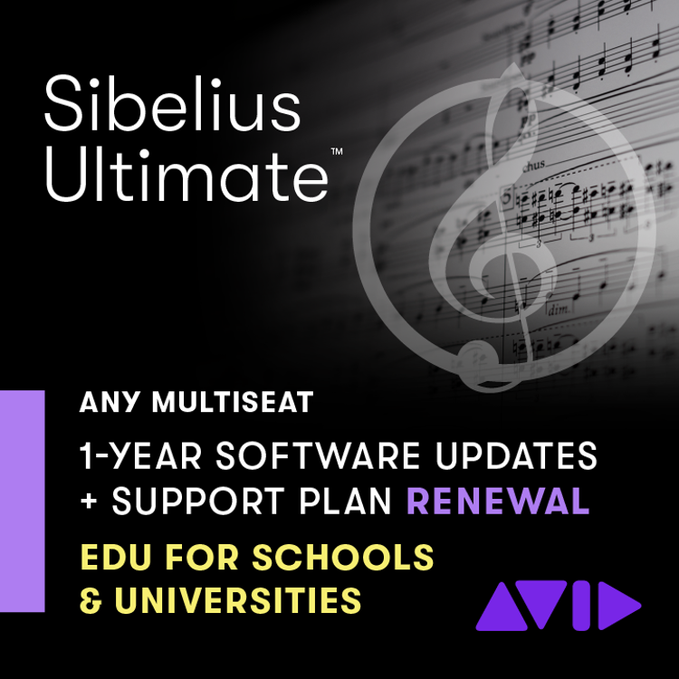 Abonnement Sibelius Ultimate RENOUVELLEMENT