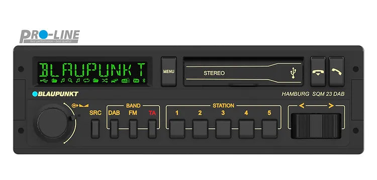 Blaupunkt Hamburg SQM 23 DAB Autoradio avec DAB+ et Bluetooth