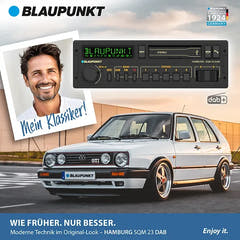 Blaupunkt Hamburg SQM 23 DAB Autoradio avec DAB+ et Bluetooth