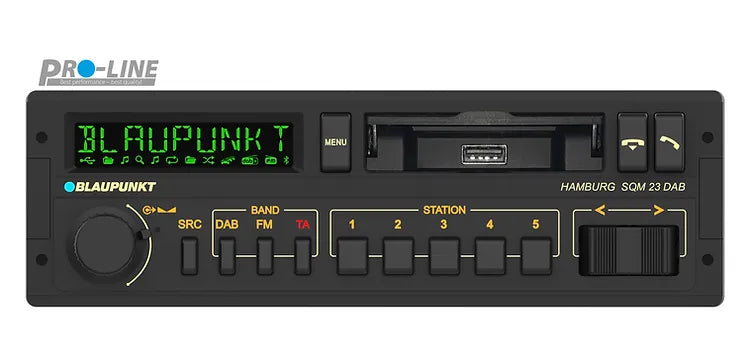 Blaupunkt Hamburg SQM 23 DAB Autoradio avec DAB+ et Bluetooth