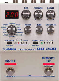 Boss DD-200 Digital Delay Pédale de guitare
