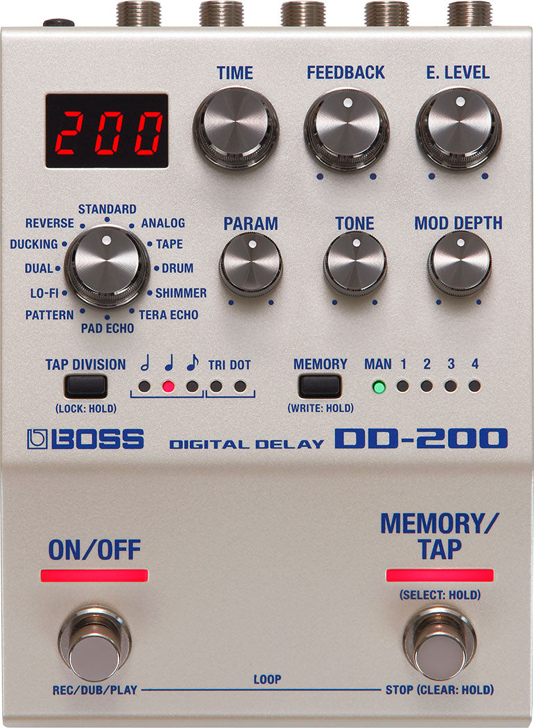 Boss DD-200 Digital Delay Pédale de guitare