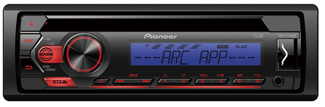 Pioneer DEH-S120UBB Autoradio 1-DIN avec CD et USB
