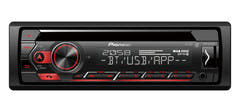 Pioneer DEH-S420BT Autoradio 1-DIN avec CD, Bluetooth et USB
