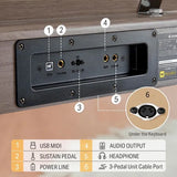 Donner DDP-60 electric piano gray