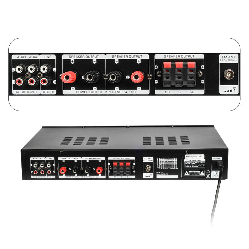 DNA AMPLI 5.0 Amplificateur HiFi avec Bluetooth