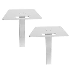 DNA DJ BOOTH TOWERS – extensions d’angle blanches pour cabine DJ (2 pièces)