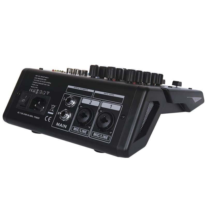 DNA EF-MIX 4, 4 kanals mixer med Bluetooth