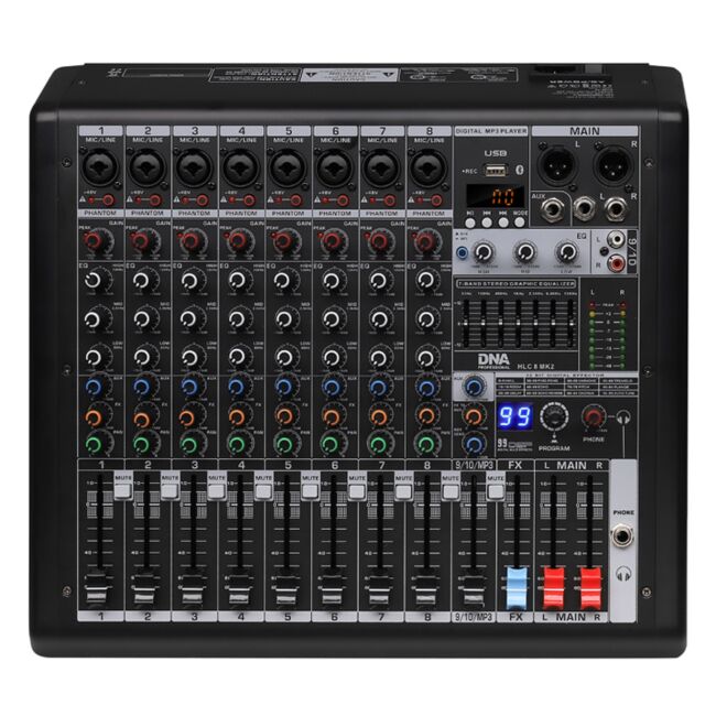 DNA HLC 8 MK2 mixeur audio analogique