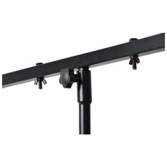 Pied d'éclairage avec T-barre 265 cm (20 kg)