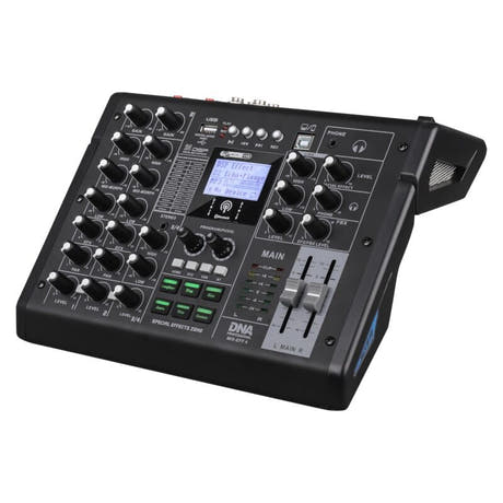 DNA MIX-EFF 4 canaux, Bluetooth, USB & DSP