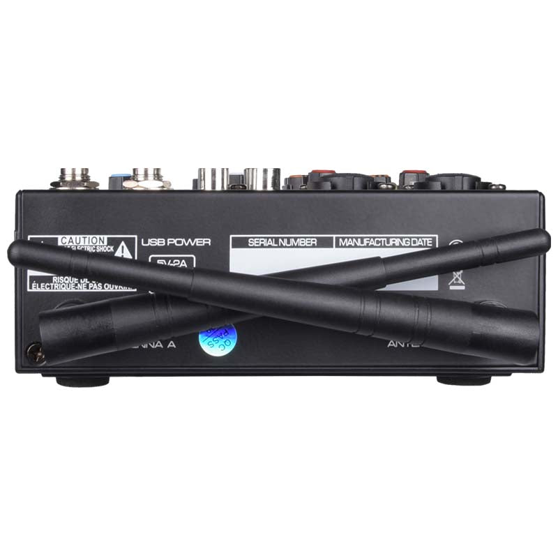 DNA mixeur audio avec kit de microphones sans fil