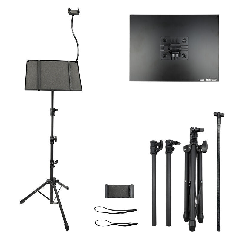 Support pour ordinateur portable et projecteur avec porte-smartphone