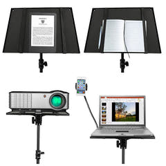 Support pour ordinateur portable et projecteur avec porte-smartphone