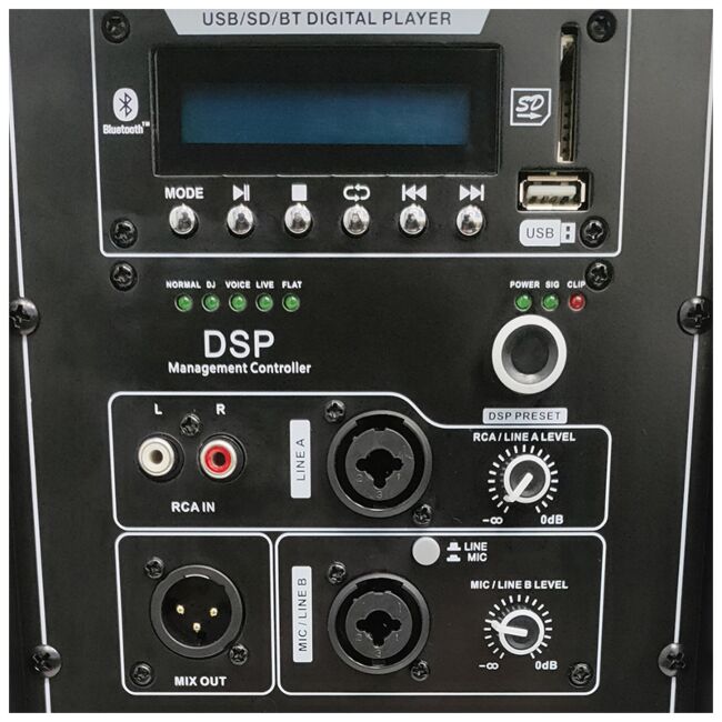DNA SPX12 DSP 12" haut-parleur actif