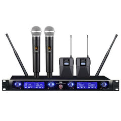 DNA WM4 Ensemble de microphones sans fil combiné