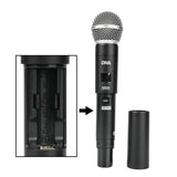DNA WM4 Ensemble de microphones sans fil combiné