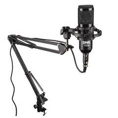 Ensemble de microphones pour podcast et gaming