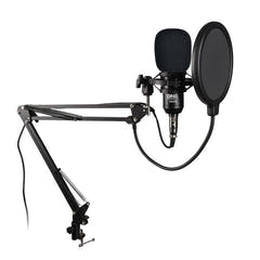 Ensemble de microphones pour podcast et gaming