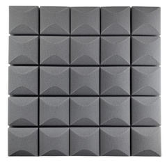 DNA AM5 GY panneaux acoustiques 6 pièces gris autocollants