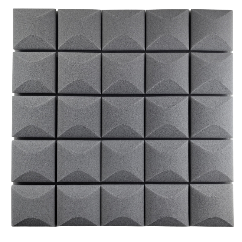 DNA AM5 GY panneaux acoustiques 6 pièces gris autocollants