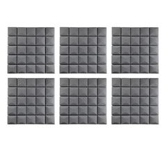 DNA AM5 GY panneaux acoustiques 6 pièces gris autocollants