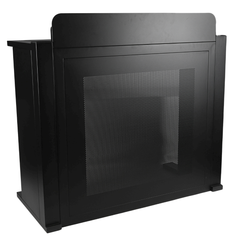 DNA DJ BOOTH MESH BK stand DJ, noir