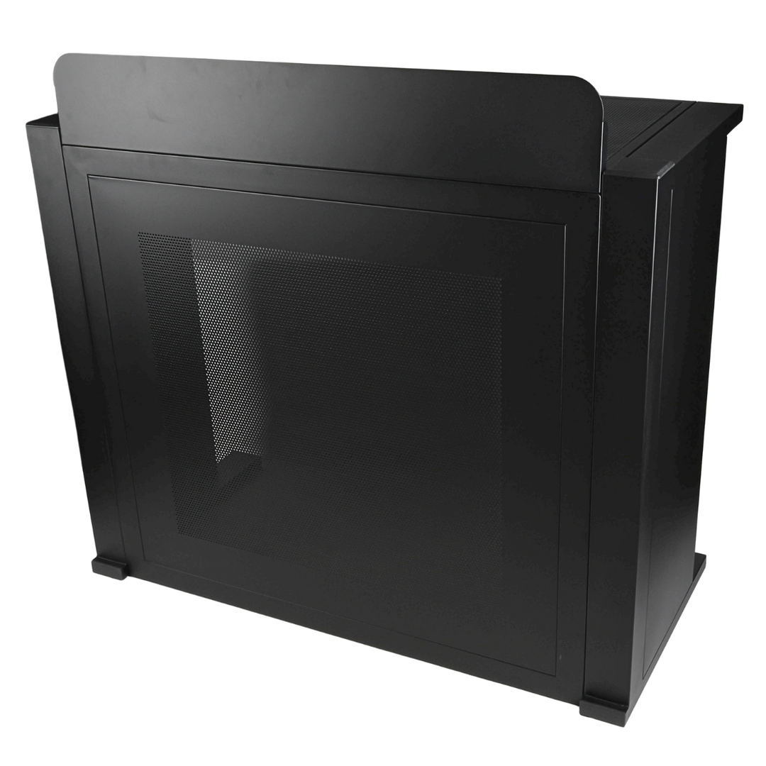 DNA DJ BOOTH MESH BK stand DJ, noir