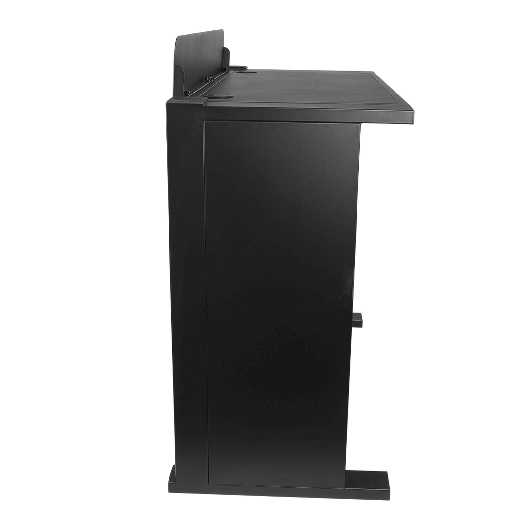DNA DJ BOOTH MESH BK stand DJ, noir